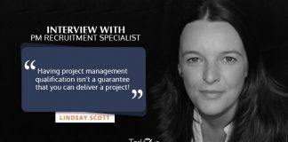 Lindsay Scott Project Management Recruitment specialist interview with TaskQue
